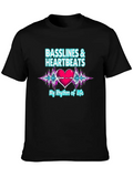 Basslines & Heartbeats – My Rhythm Of Life T-shirt Classic Cotton Tee – Unisex Comfort For Any Season