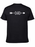 Dad Arrow Graphic Tee - Fathers Day Gift
