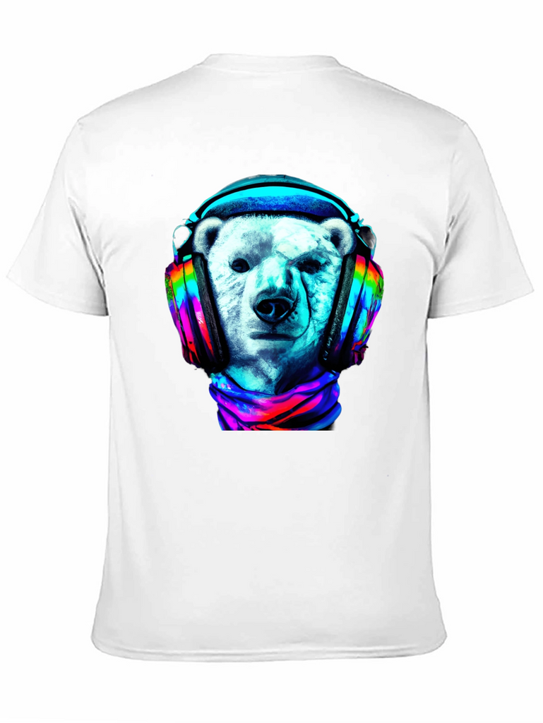 Polar Bear DJ Graphic Tee