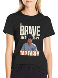 Be Brave To Tap Early Jiu Jitsu Classic Cotton Tee – Unisex Comfort For Any Season