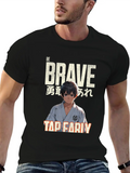 Be Brave To Tap Early Jiu Jitsu Classic Cotton Tee – Unisex Comfort For Any Season
