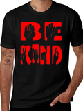 Be Kind ASL American Sign Language ©WhiteTigerLLC Classic Cotton Tee – Unisex Comfort For Any Season