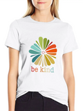 Be Kind Classic Cotton Tee – Unisex Comfort For Any Season