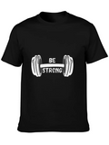 Be Strong Classic Cotton Tee – Unisex Comfort For Any Season