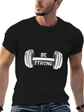 Be Strong Classic Cotton Tee – Unisex Comfort For Any Season