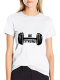 Be Strong Classic Cotton Tee – Unisex Comfort For Any Season