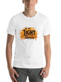 Be The Light In The Darkness Classic Cotton Tee – Unisex Comfort For Any Season
