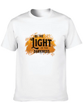 Be The Light In The Darkness Classic Cotton Tee – Unisex Comfort For Any Season