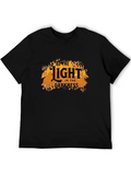 Be The Light In The Darkness Classic Cotton Tee – Unisex Comfort For Any Season