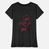 Be You Beautiful Feminine T Shirt Design