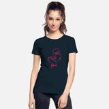 Be You Beautiful Feminine T Shirt Design