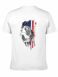 Beagle - Hound Dog - Patriotic - US Flag - Dog Lov Classic Cotton Tee – Unisex Comfort For Any Season