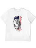 Beagle - Hound Dog - Patriotic - US Flag - Dog Lov Classic Cotton Tee – Unisex Comfort For Any Season