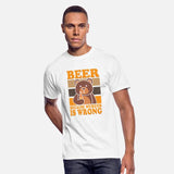 Bear Beer Lover Beer Drinking Beer Because Murder