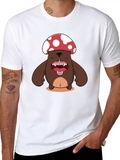 Beast Mushroom Monster Classic Cotton Tee – Unisex Comfort For Any Season