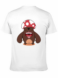 Beast Mushroom Monster Classic Cotton Tee – Unisex Comfort For Any Season
