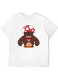 Beast Mushroom Monster Classic Cotton Tee – Unisex Comfort For Any Season
