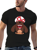 Beast Mushroom Monster Classic Cotton Tee – Unisex Comfort For Any Season
