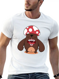 Beast Mushroom Monster Classic Cotton Tee – Unisex Comfort For Any Season