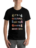 Beautiful Day Behavioral Shape Behaviors Classic Cotton Tee – Unisex Comfort For Any Season