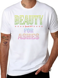 Beauty For Ashes - Isaiah 61:3 Classic Cotton Tee – Unisex Comfort For Any Season