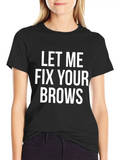 Beauty Vlogger Fix Brows Makeup Artist Influencer Classic Cotton Tee – Unisex Comfort For Any Season