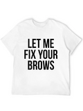 Beauty Vlogger Fix Brows Makeup Artist Influencer Classic Cotton Tee – Unisex Comfort For Any Season