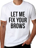 Beauty Vlogger Fix Brows Makeup Artist Influencer Classic Cotton Tee – Unisex Comfort For Any Season