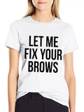 Beauty Vlogger Fix Brows Makeup Artist Influencer Classic Cotton Tee – Unisex Comfort For Any Season