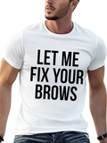 Beauty Vlogger Fix Brows Makeup Artist Influencer Classic Cotton Tee – Unisex Comfort For Any Season