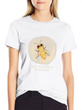 Bee Yourself - Eat Vegan Classic Cotton Tee – Unisex Comfort For Any Season