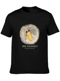 Bee Yourself - Eat Vegan Classic Cotton Tee – Unisex Comfort For Any Season
