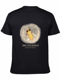 Bee Yourself - Eat Vegan Classic Cotton Tee – Unisex Comfort For Any Season