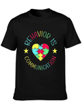 Behavior Is Communication Classic Cotton Tee – Unisex Comfort For Any Season