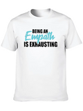 Being An Empath Is Exhausting - Empathetic Empathy Classic Cotton Tee – Unisex Comfort For Any Season
