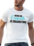 Being An Empath Is Exhausting - Empathetic Empathy Classic Cotton Tee – Unisex Comfort For Any Season