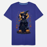 Bewitching Night: Halloween Black Witch