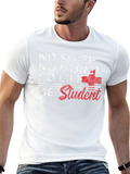 No Sleep Med Student Graphic Tee
