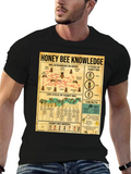 Honey Bee Knowledge Graphic T-Shirt