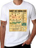 Honey Bee Knowledge Graphic T-Shirt