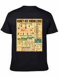 Honey Bee Knowledge Graphic T-Shirt