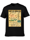 Honey Bee Knowledge Graphic T-Shirt