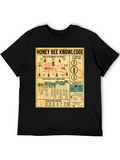 Honey Bee Knowledge Graphic T-Shirt