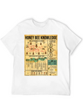 Honey Bee Knowledge Graphic T-Shirt