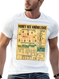 Honey Bee Knowledge Graphic T-Shirt