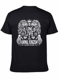 Long Live Animal Kingdom Graphic T-Shirt Black