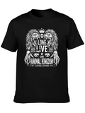 Long Live Animal Kingdom Graphic T-Shirt Black
