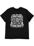 Long Live Animal Kingdom Graphic T-Shirt Black