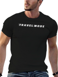 Travel Mode Black T-Shirt