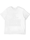 Snowboarding Graphic Tee - Black T-Shirt